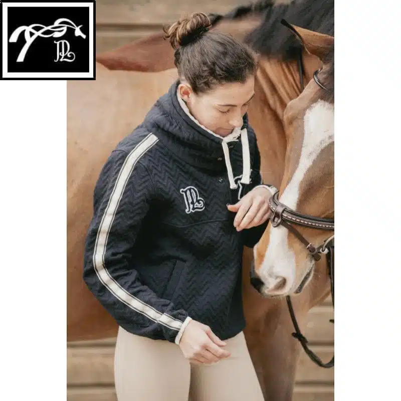 Sweat Shirt d'équitation Sheepita marine Pénélope Store AH24 Sellerie Equinoxe Fuveau
