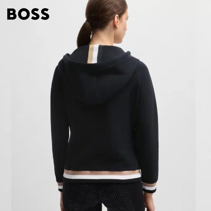 Sweat à capuche d'équitation Riva noir Hugo Boss by Sellerie Equinoxe Shop Fuveau Sweat à capuche d'équitation Riva noir Hugo Boss by Sellerie Equinoxe Shop Fuveau
