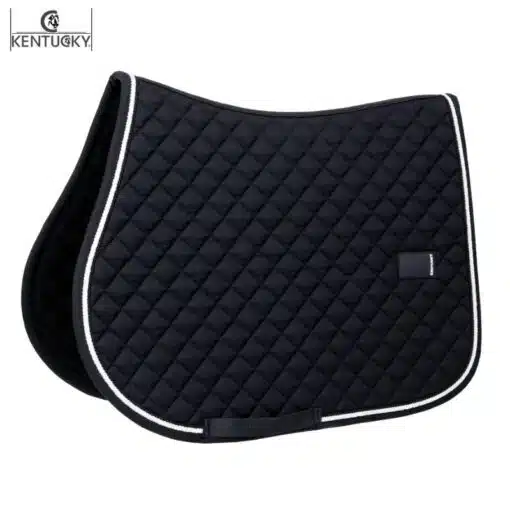 Tapis de Selle Saddle Pad Diamond Rope Jumping black Kentucky Sellerie Equinoxe