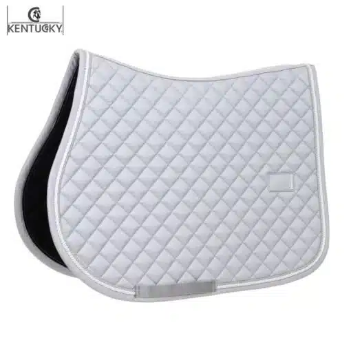 Tapis de Selle Saddle Pad Diamond Rope Jumping grey Kentucky Sellerie Equinoxe