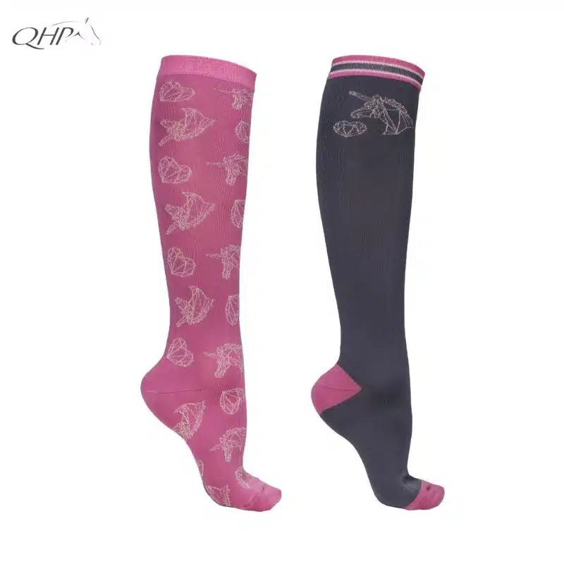 Chaussettes d'équitation Didy QHP Sellerie Equinoxe Shop Fuveau