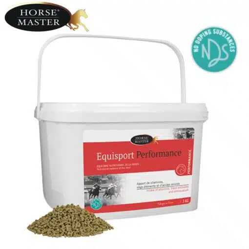 EQUISPORT PERFORMANCE Horse Master Complément vitamines et Minéraux pour cheval et poney athlète Sellerie Equinoxe Shop Fuveau