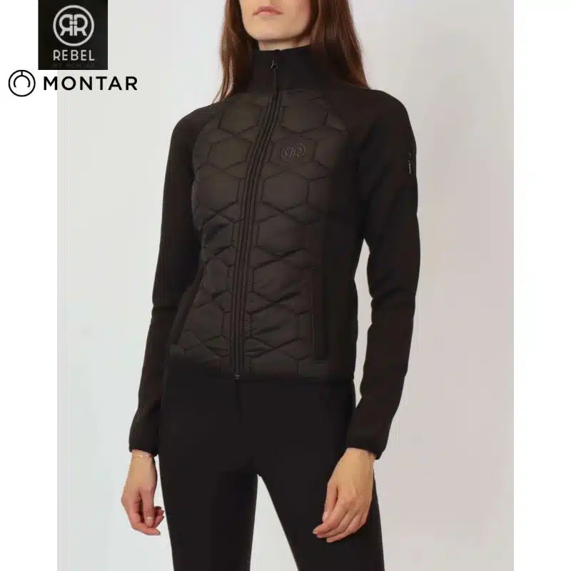 Veste Doudoune Cube Quilted Hybrid jacket REBEL BY MONTAR Sellerie Equinoxe Shop