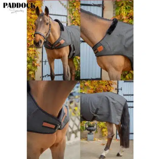 Chemise marcheur Laine WALKER WOOLTOUCH GRISE PADDOCK SPORT Sellerie Equinoxe-Shop Fuveau