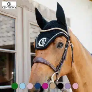 Bonney Fly Veil Wellington 3D Logo Rope Kentucky Horsewear Sellerie Equinoxe