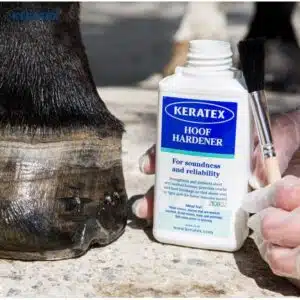 Hoof Hardener Keratex Fortifiant sabots friables cheval Sellerie Equinoxe Shop Fuveau