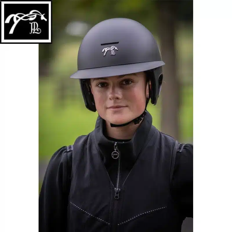 Visière longue casque Pénélope Freejump noir mat