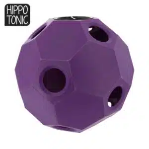 Balle de jeu et de foin pour chevaux anti-glouton violet HIPPOTONIC Sellerie Equinoxe-Shop