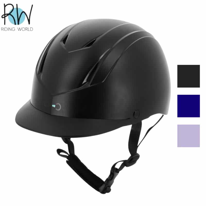 Casque d'équitation Topy RIDING WORLD Sellerie Equinoxe Shop Fuveau
