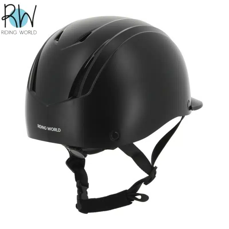 Casque d'équitation Topy arrière RIDING WORLD Sellerie Equinoxe