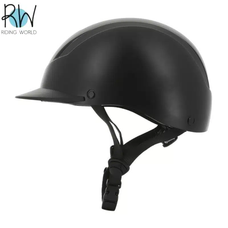 Casque d'équitation Topy côté RIDING WORLD Sellerie Equinoxe