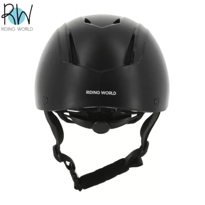Casque d'équitation Topy réglage molette RIDING WORLD Sellerie Equinoxe