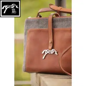 Sac Pablito GM cognac à chevron Pénélope Sellerie Equinoxe Shop