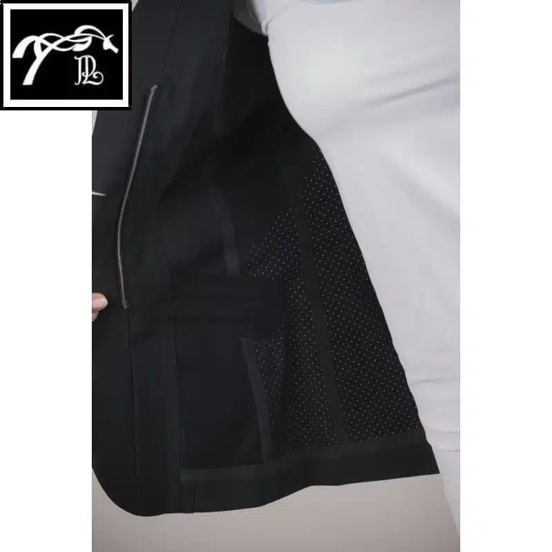 Veste de concours CALISTUS Mesh Compatible airbag noir ENELOPE STORE Sellerie Equinoxe Shop