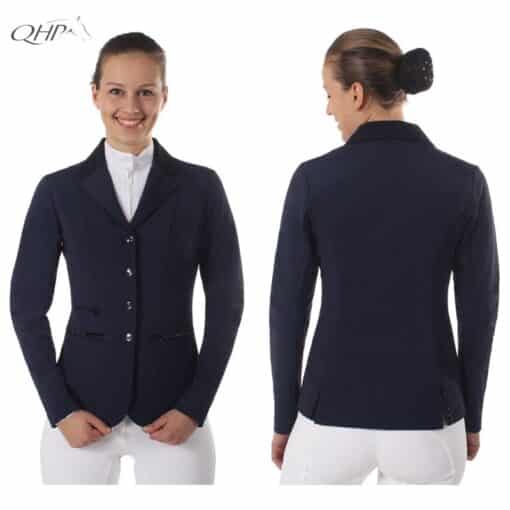 Veste De Tournoi D'équitation Jumper King Pour Femme - Noire, Tailles 46 Et 48, Neuve