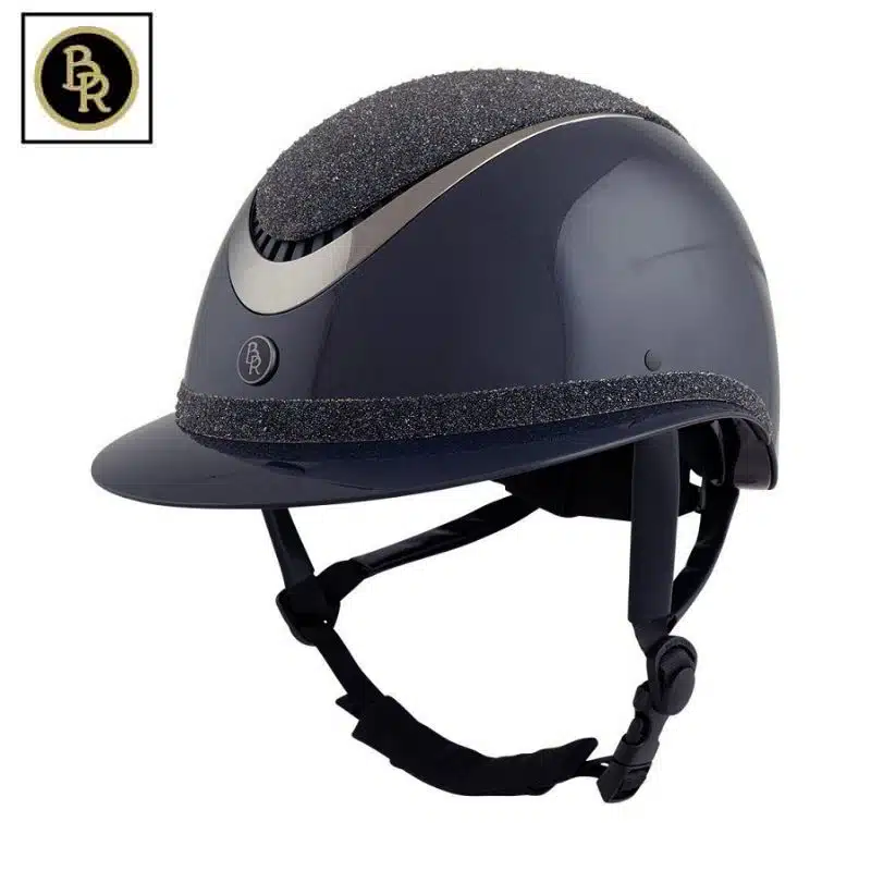 Casque d'équitation BR Thèta Plus Marine Dazzling Glamourous Glossy Sellerie Equinoxe Shop Fuveau Casque d'équitation BR Thèta Plus Marine Dazzling Glamourous Glossy Sellerie Equinoxe Shop Fuveau