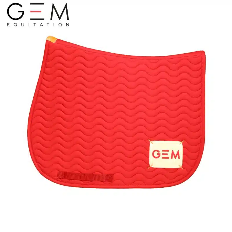 Tapis TOUC TOUC ROUGE GEM EQUITATION SS 2026 Sellerie Equinoxe Shop Fuveau