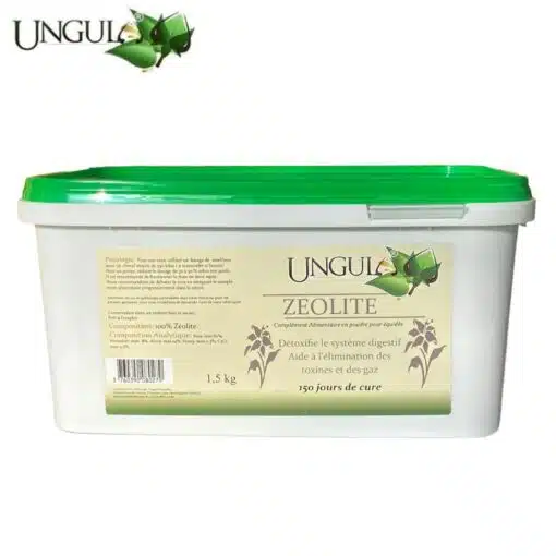 ZEOLITE UNGULA NATURALIS detox cheval zéolithe Sellerie Equinoxe Shop Fuveau