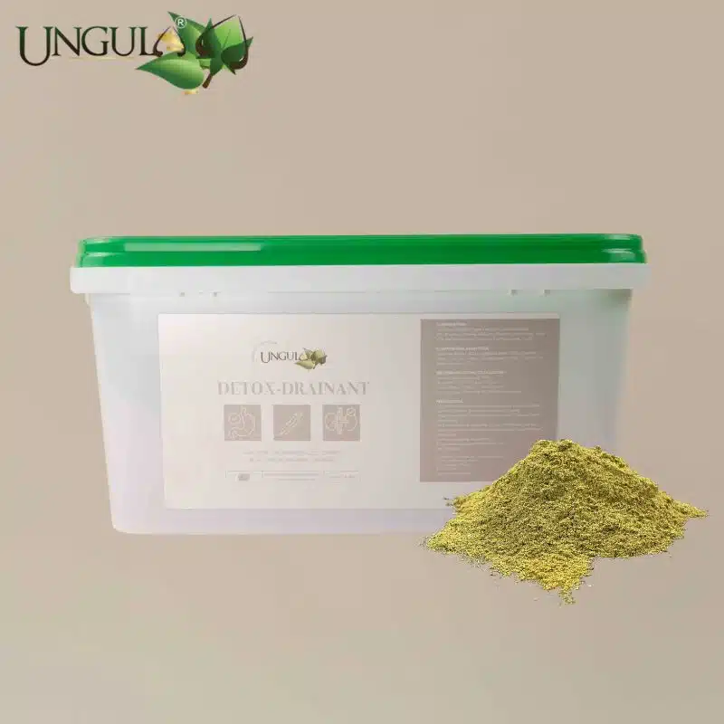 Pot Détox Drainant Ungula Naturalis, complément alimentaire pour cheval de 1,2 kg