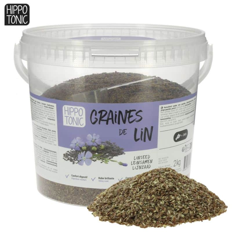 Graines de lin 2kg HIPPOTONIC Sellerie Equinoxe Shop