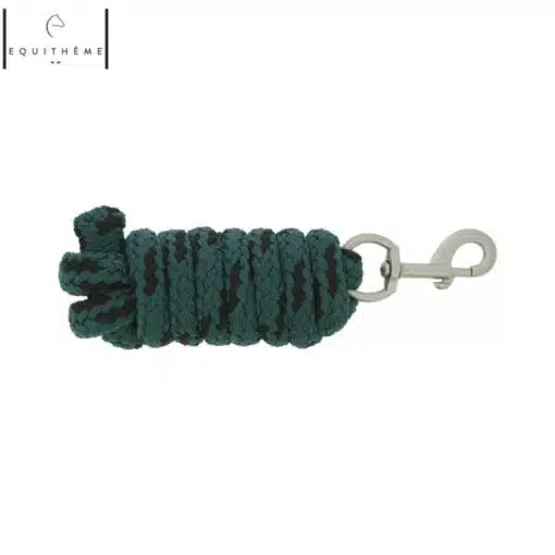 Longe de licol EQUITHÈME Jacquard canard Sellerie Equinoxe Shop Fuveau