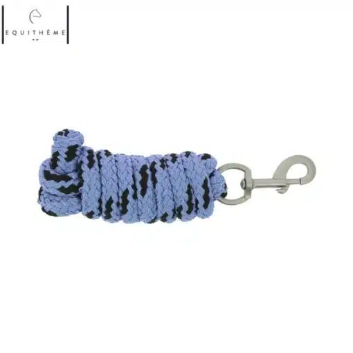 Longe de licol EQUITHÈME Jacquard ciel Sellerie Equinoxe Shop Fuveau