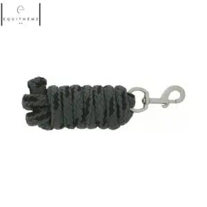 Longe de licol EQUITHÈME Jacquard gris Sellerie Equinoxe Shop Fuveau