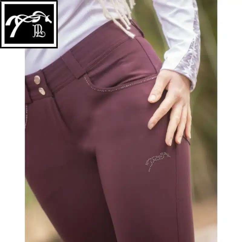 Pantalon d'Équitation Fun Stone Prune Pénélope Collection Sellerie Equinoxe Shop Fuveau Pantalon d'Équitation Fun Stone Prune Pénélope Collection Sellerie Equinoxe Shop Fuveau
