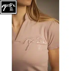 Polo Josie beige Pénélope Store Sellerie Equinoxe Shop Fuveau