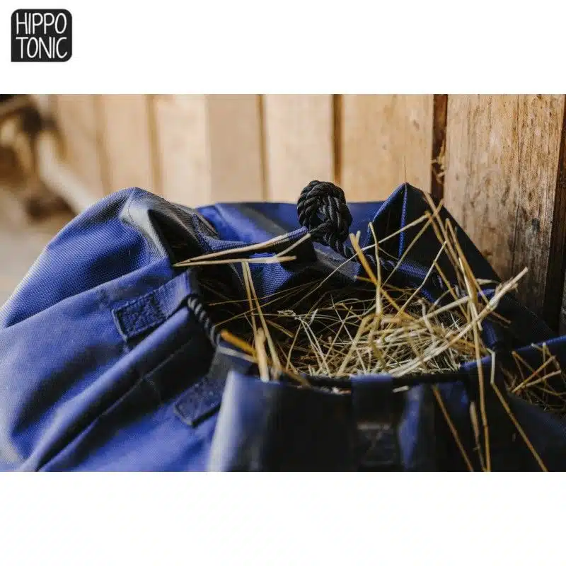 SAC A FOIN RECTANGLE BLEUMARINE HIPPOTONIC Sellerie Equinoxe Shop