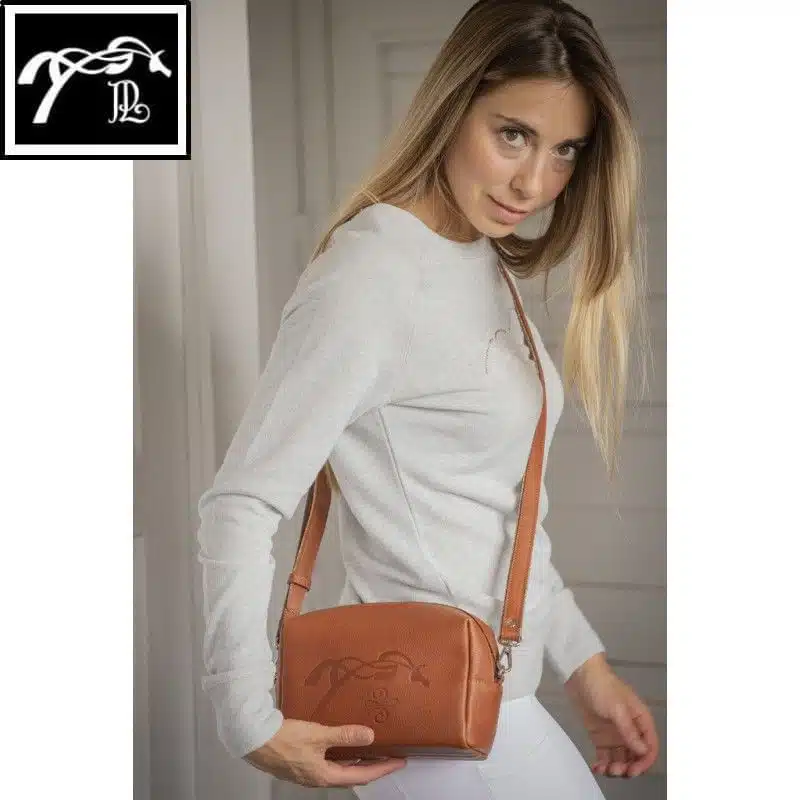 Sac à main rectangulaire LALY GOLD Pénélope Store Sellerie Equinoxe Shop Fuveau
