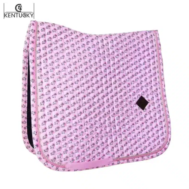 Tapis de dressage Collection Sammy vieux rose Kentucky Sellerie Equinoxe Shop