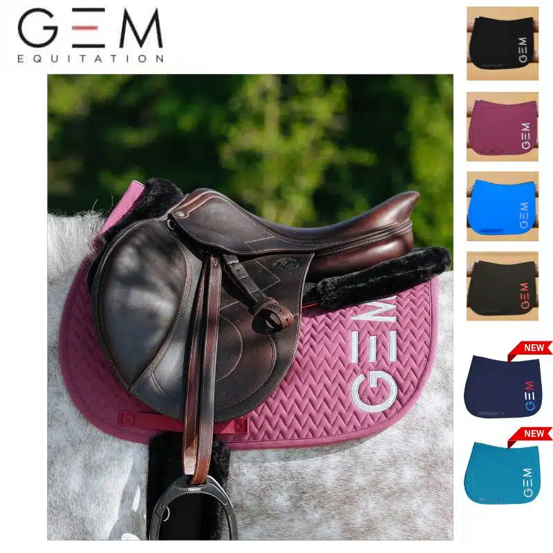 Tapis de selle TEN GEM Spring Summer 2025 Sellerie Equinoxe Shop Fuveau
