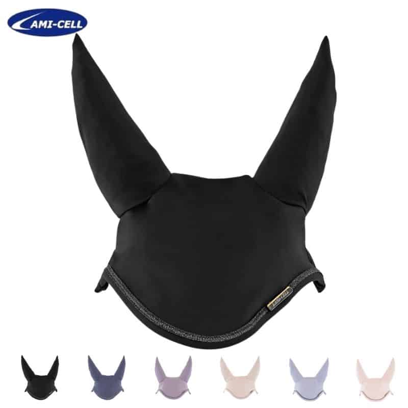 BONNET anti-mouches MIDNIGHT NOIR LAMICELL Sellerie Equinoxe Shop