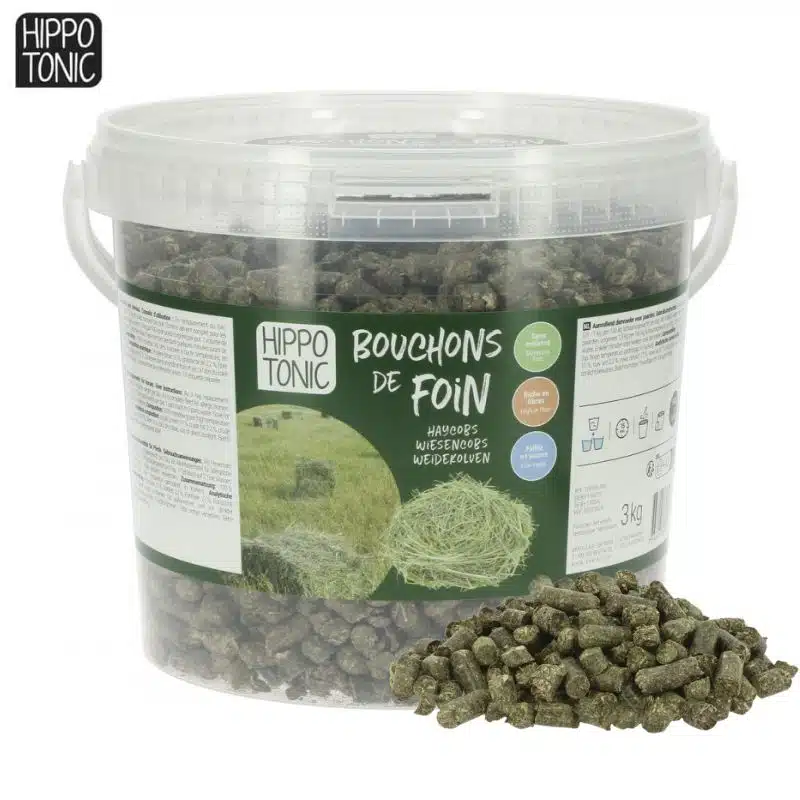 Bouchons de foin HIPPOTONIC 3kg Sellerie Equinoxe Shop