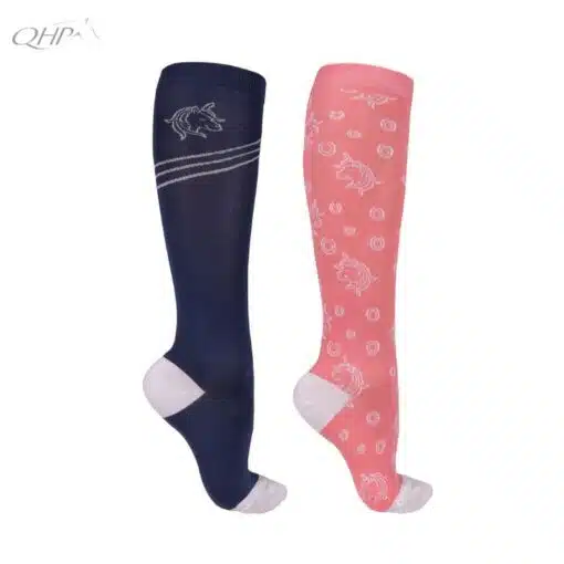 Chaussettes junior d'équitation Jaily QHP SS25 Sellerie Equinoxe Shop Fuveau