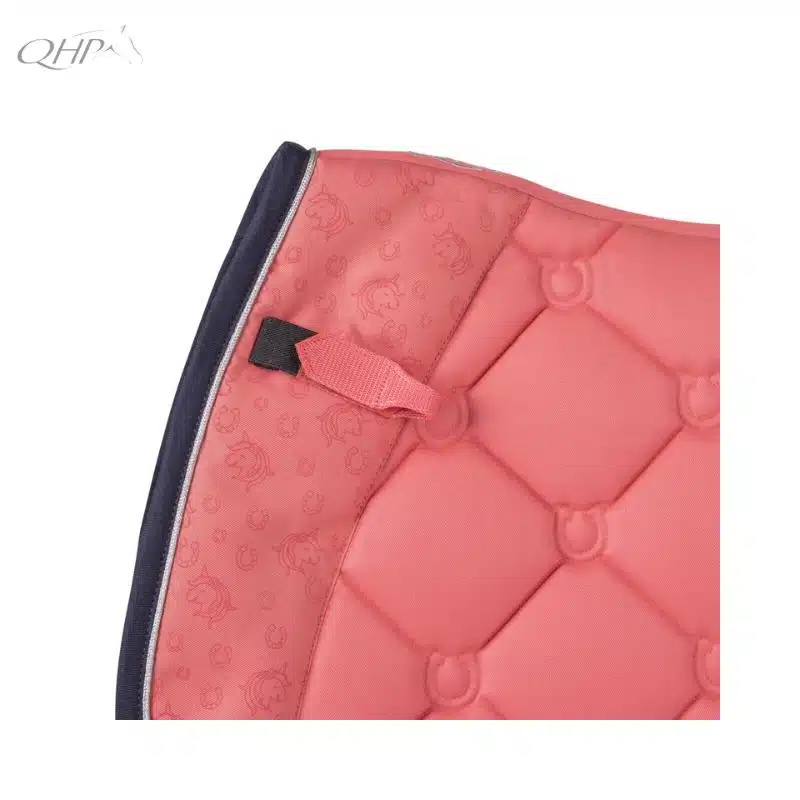 Détail Tapis de selle Jaily QHP SS25 Sellerie Equinoxe Shop Fuveau