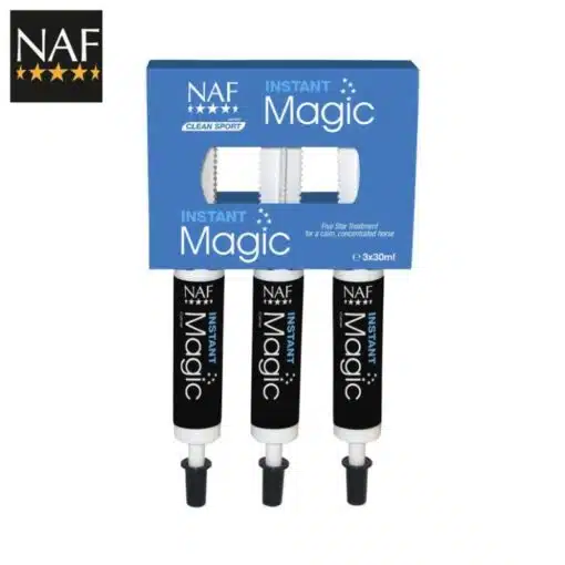 INSTANT MAGIC 3 seringues NAF EQUINE Sellerie Equinoxe-Shop