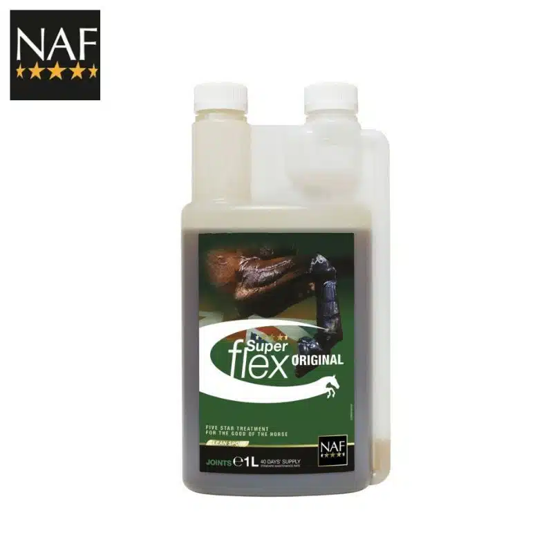Super Flex Original Liquide 1L NAF EQUINE Sellerie Equinoxe-Shop