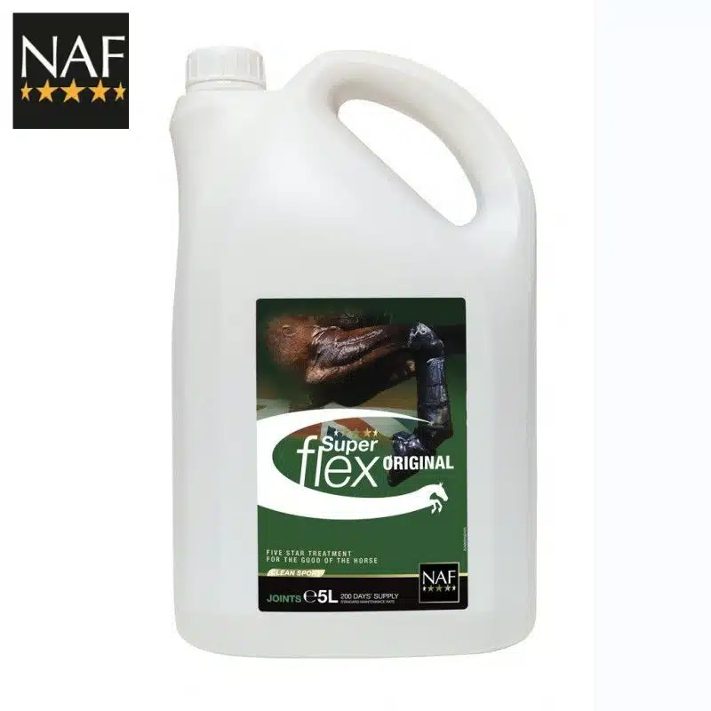 Super Flex Original Liquide 5L NAF EQUINE Sellerie Equinoxe-Shop
