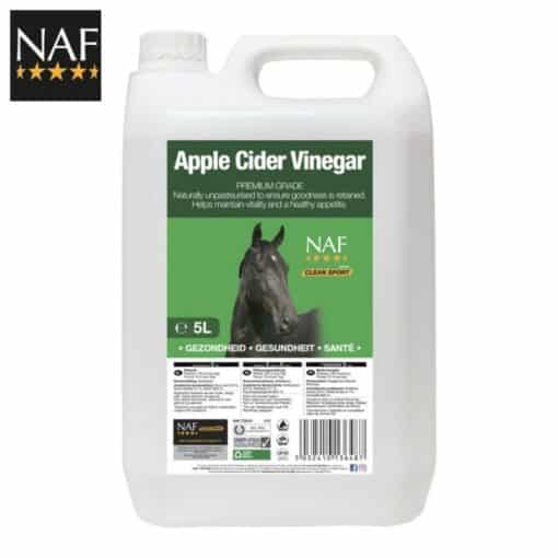 Vinaigre de cidre de pomme 5L NAF EQUINE Sellerie Equinoxe Shop