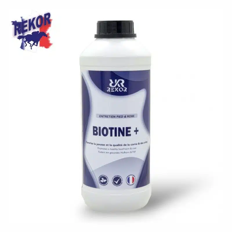 Biotine + REKOR entretien robe et pied des chevaux Sellerie Equinoxe Shop Fuveau