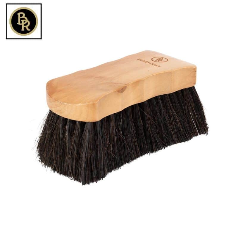 Brosse douce en crins véritables Bamboo Eco BR Sellerie Equinoxe Shop Fuveau