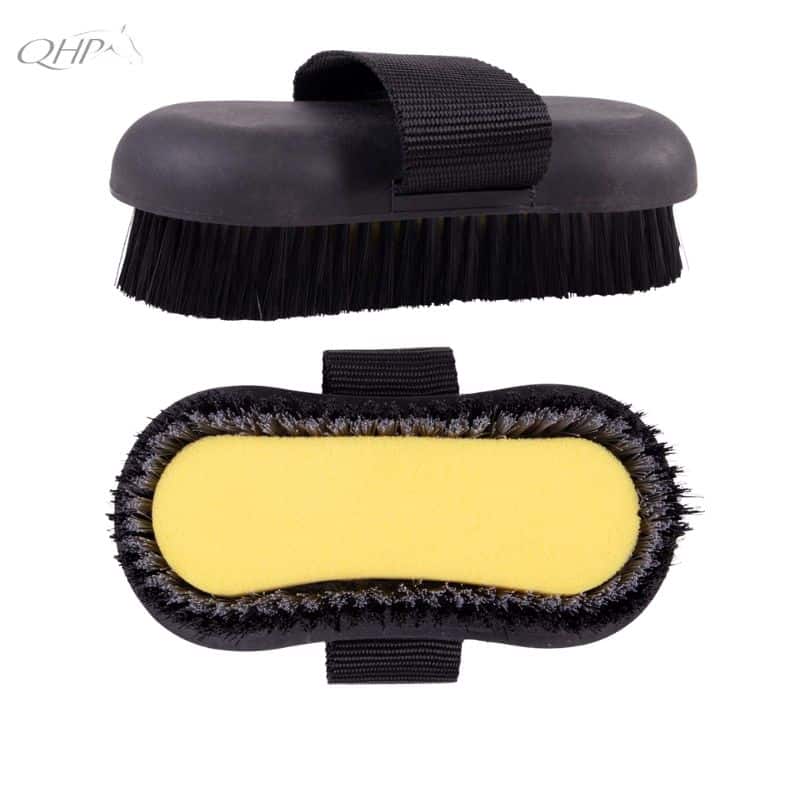 Brosse éponge 2 en 1 QHP Sellerie Equinoxe Shop Fuveau