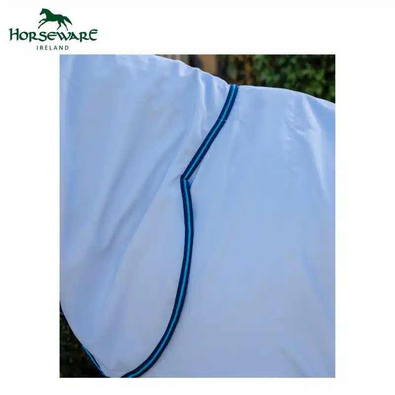 Chemise anti-mouches Anti UV AMIGO BUG RUG AZURE BLUE BLACK WHITE & BLUE Horseware Ireland Sellerie Equinoxe Shop