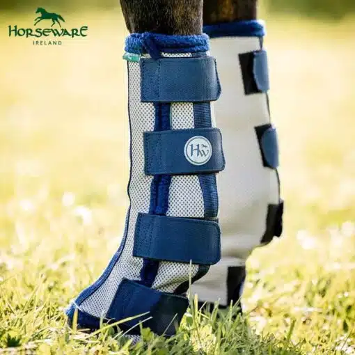 Guêtres anti-mouches Fly Boots anti UV Horseware Sellerie Equinoxe Shop