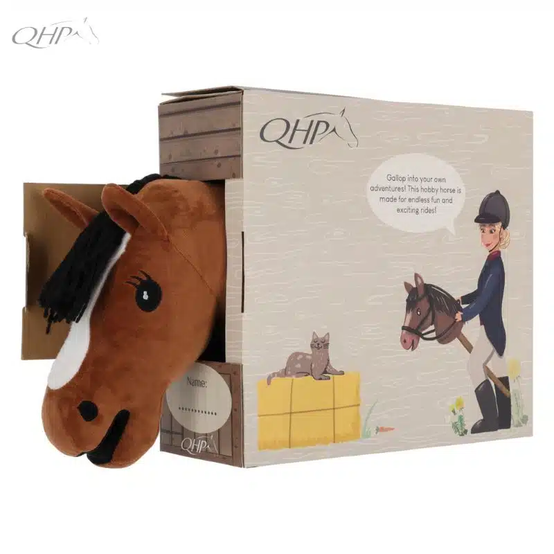 Hobby Horse QHP boite cheval bai Sellerie Equinoxe Shop Fuveau