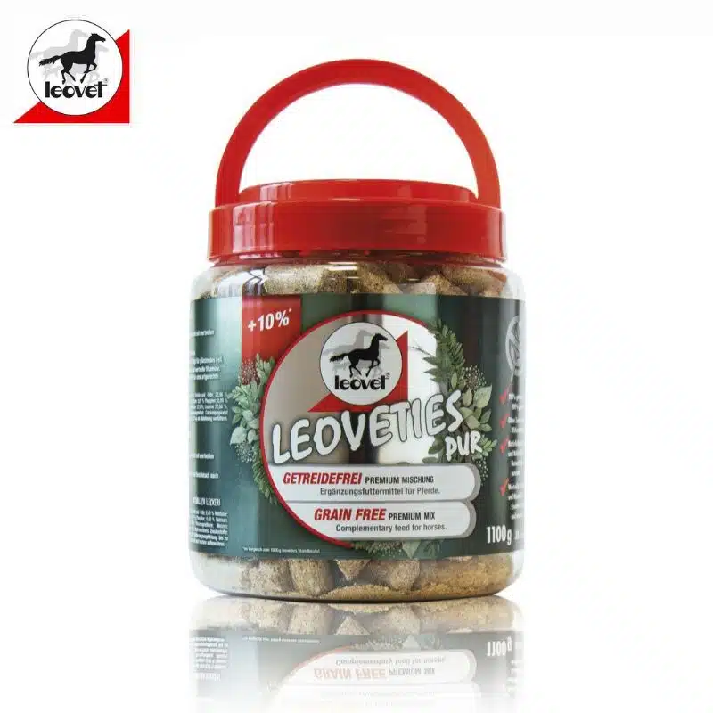 LEOVET Friandises pour chevaux Leoveties sans graines Sellerie Equinoxe Shop Fuveau