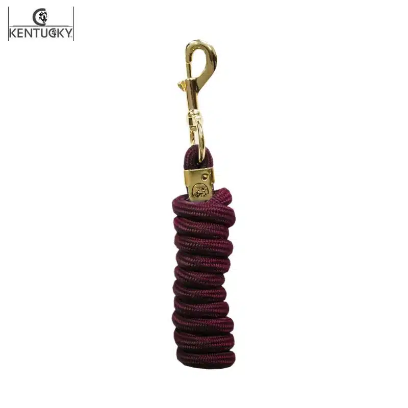 Longe de licol Rope basic bordeaux Kentucky Horsewear Sellerie Equinoxe-Shop Fuveau Kentucky Horsewear Sellerie Equinoxe-Shop Fuveau