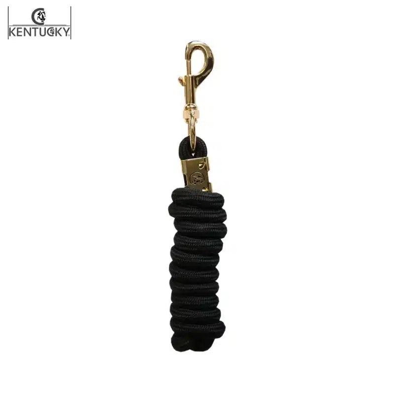 Longe de licol Rope basic noir Kentucky Horsewear Sellerie Equinoxe-Shop Fuveau